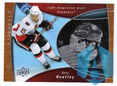 2008-09 UD McDonalds Canada Dany Heatley #PR04 Profiles